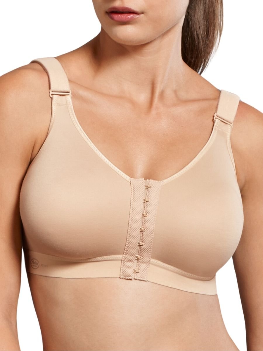 Anita Anita Women's Front Closure Sports Bra in Nude - 3