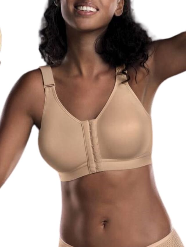 Anita Anita Women's Front Closure Sports Bra in Nude - 3
