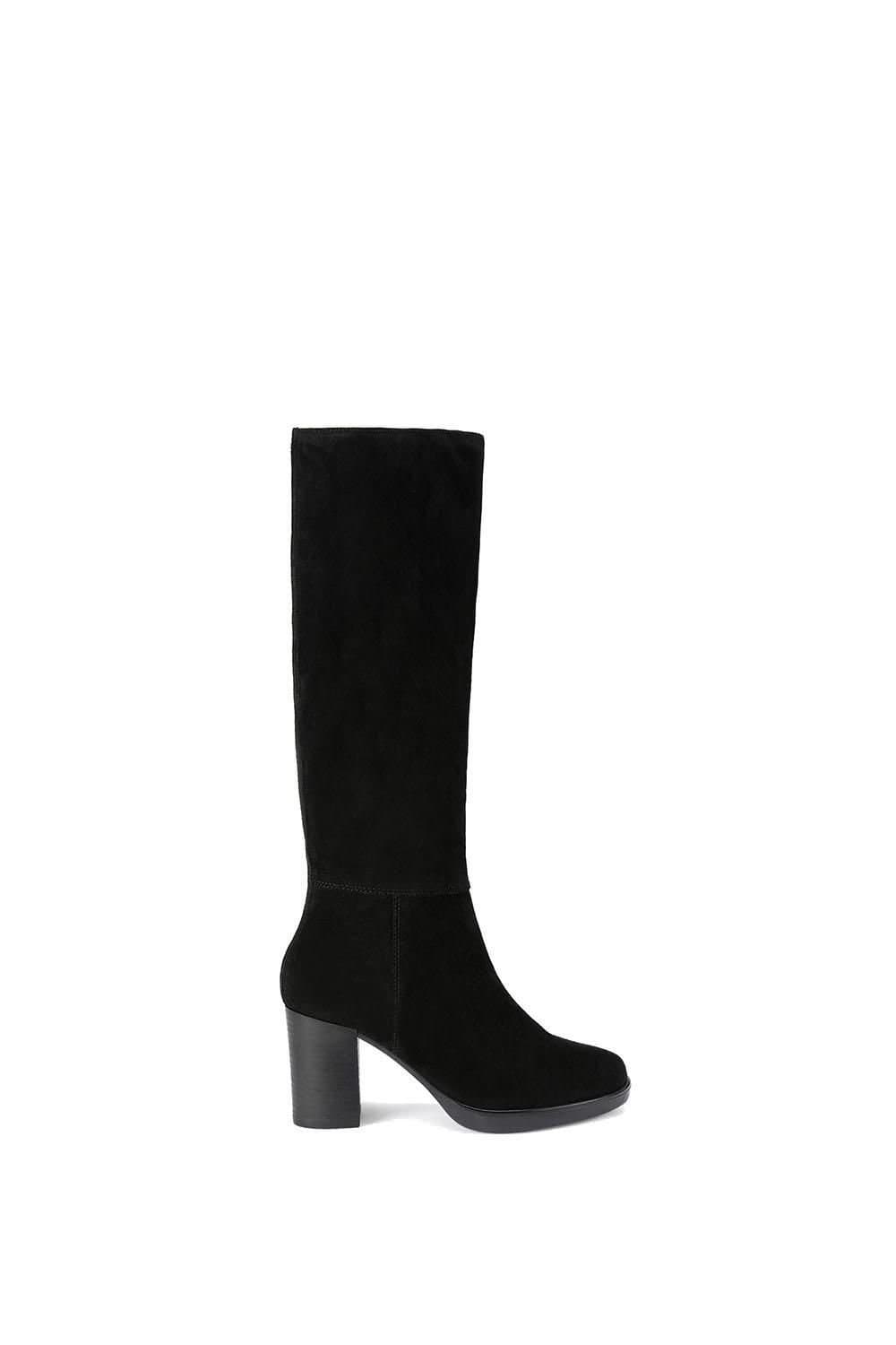 Carvela Carvela Women's 'Silver Knee' Suede Boots in Black