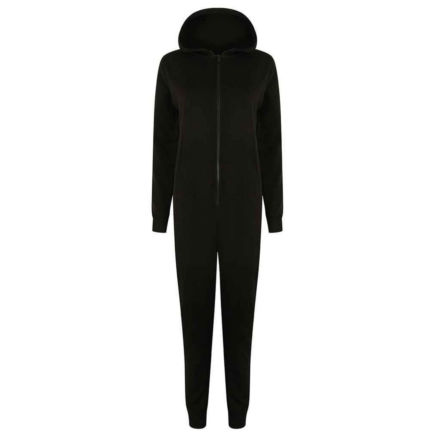 SF Men SF Men Men's Plain Black Sleepsuit