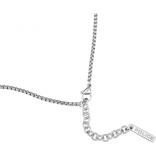 Police Police Men's PEAGN0033802 Wire Necklace in Silver - 3
