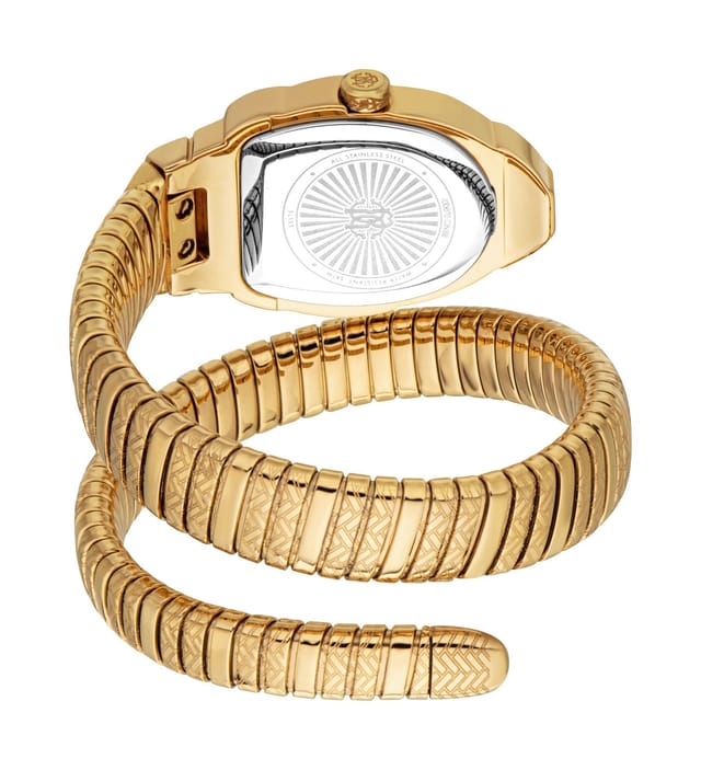 Roberto Cavalli Roberto Cavalli Women's Snake Stainless Steel Watch in Gold - 3