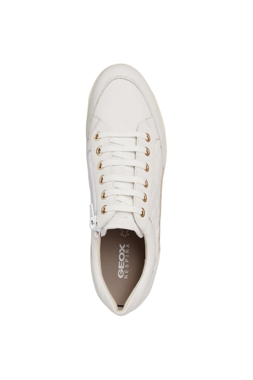 Geox Geox Women's D MYRIA A SNEAKERS in White - 4
