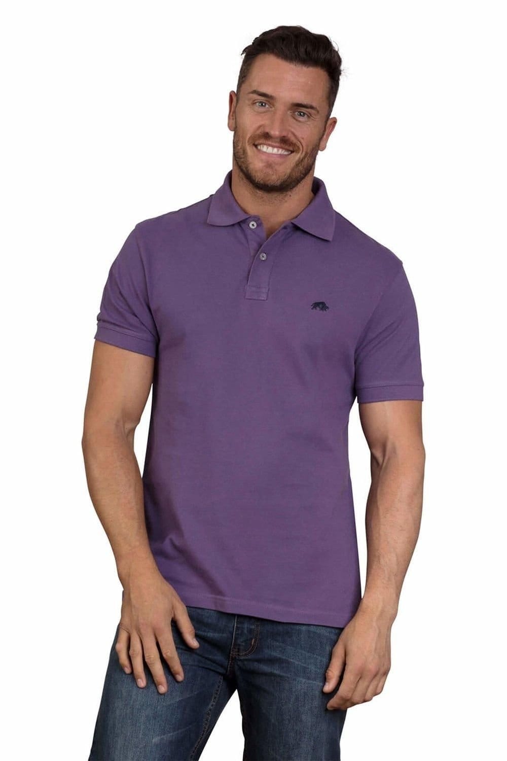 raging bull Raging Bull Men's Classic Polo in Purple - 4