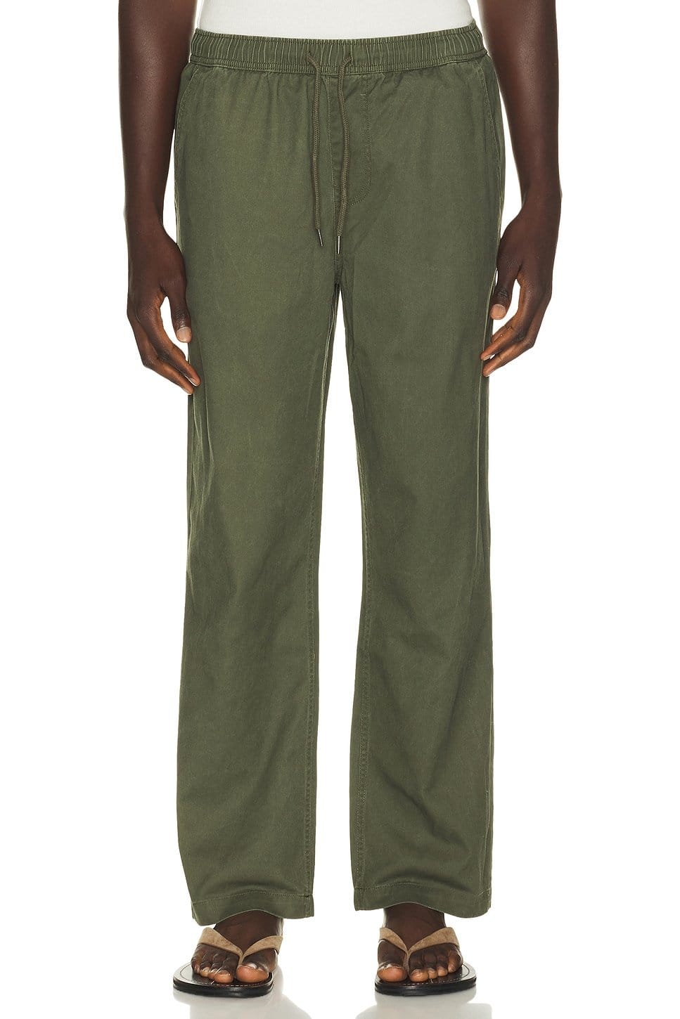 Revolve Men's Dark Olive E-Waist Pant