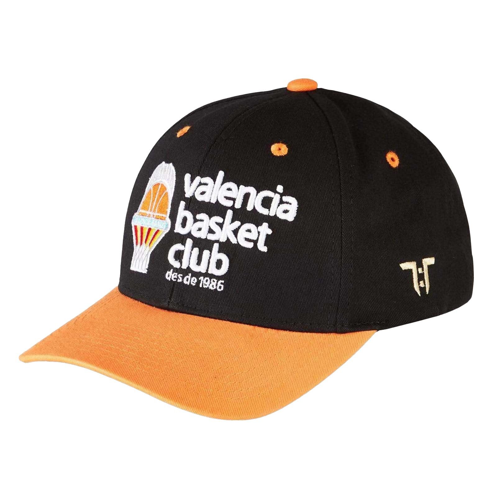 Tokyo Time Tokyo Time Men's Valencia Basket Club Baseball Cap in Black - 2