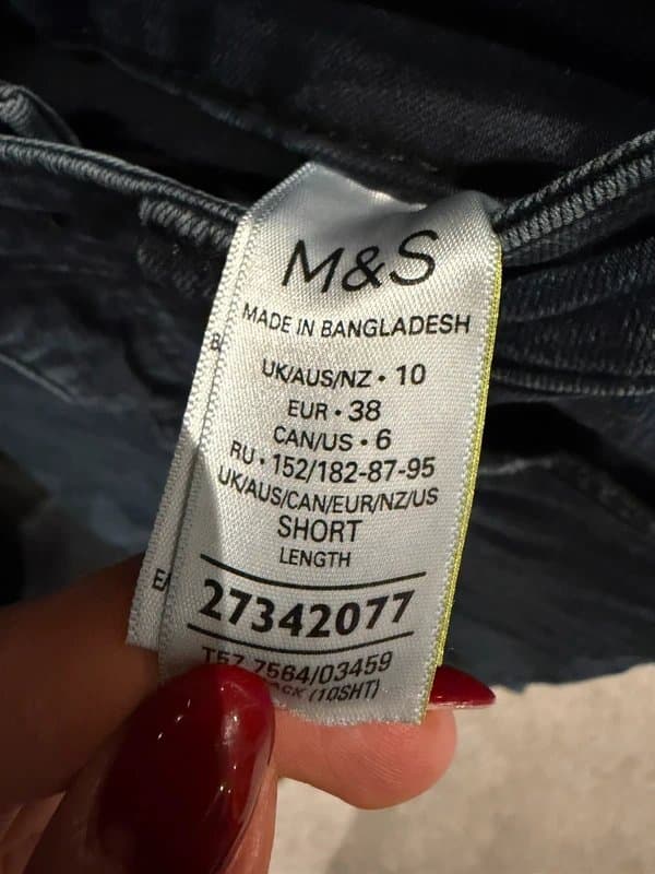Marks & Spencer M&S jeans size 10 in short