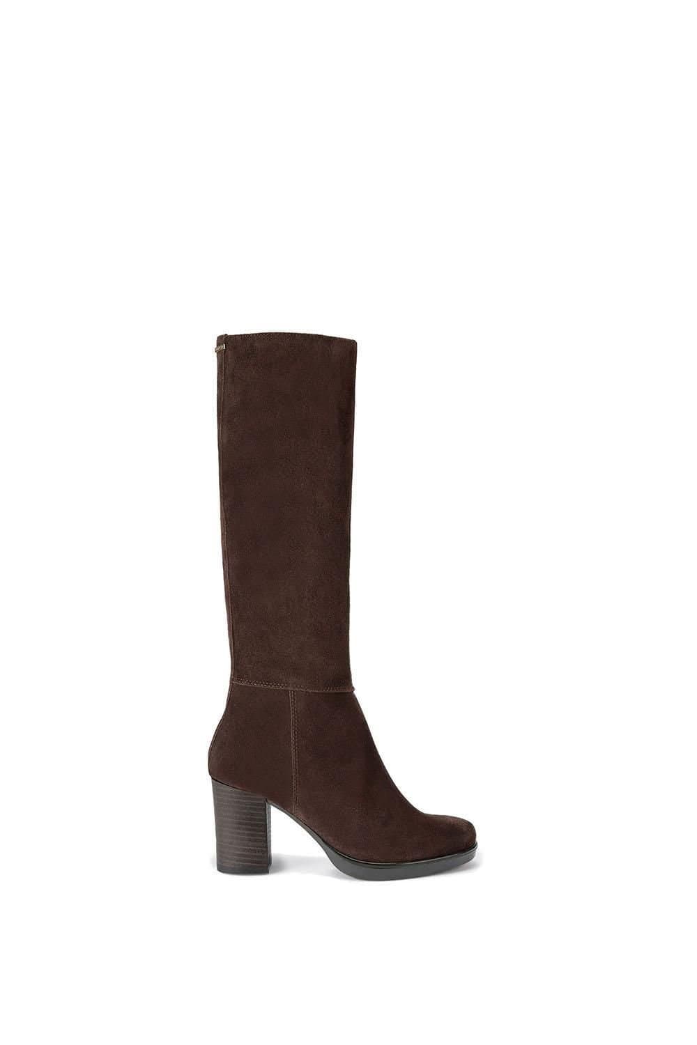 Carvela Carvela Women's 'Silver Knee' Suede Boots in Brown