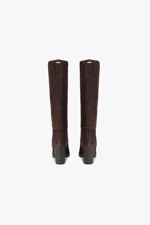 Carvela Carvela Women's 'Silver Knee' Suede Boots in Brown - 3