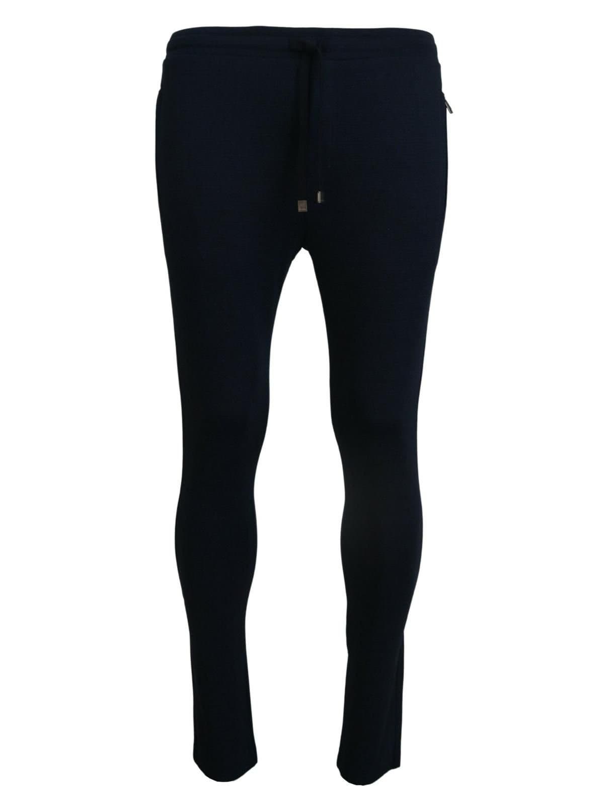 Dolce & Gabbana Dolce & Gabbana Men's Blue Sport Cotton Sweatpants Pants