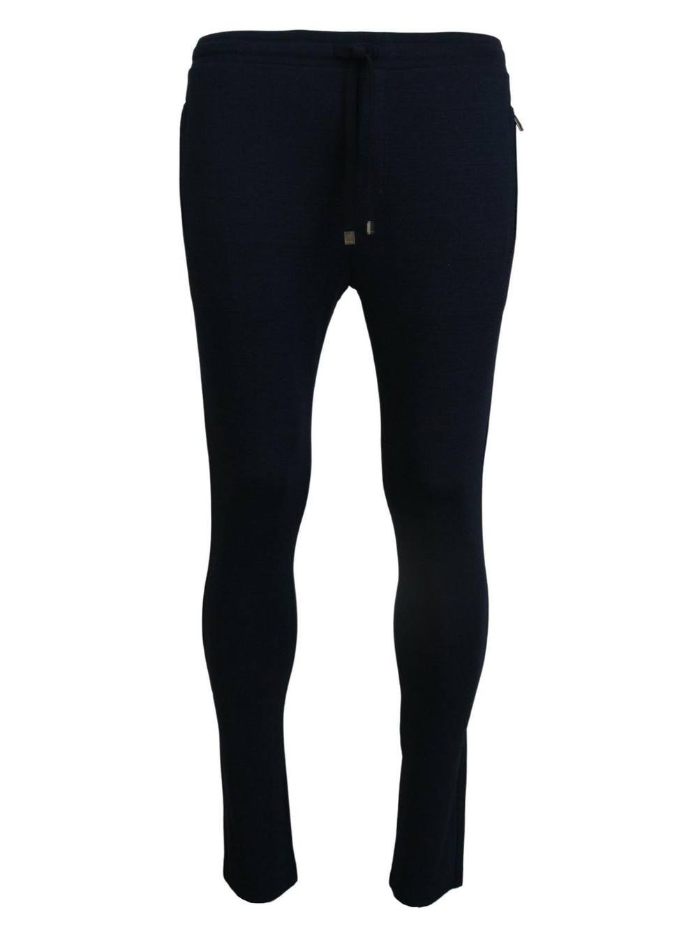 Dolce & Gabbana Dolce & Gabbana Men's Blue Sport Cotton Sweatpants Pants - 2