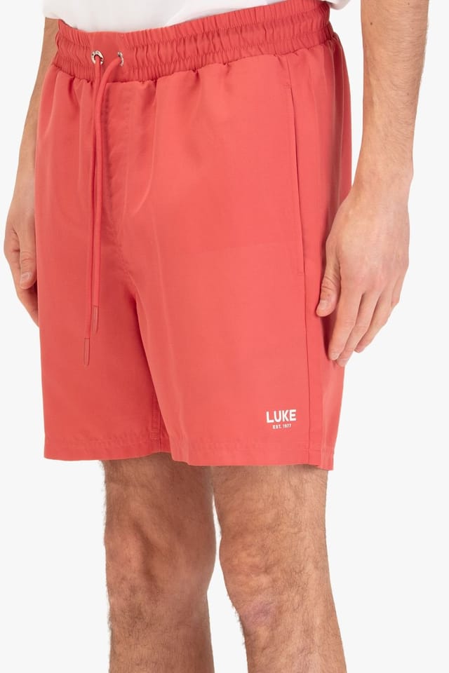 Luke 1977 Luke 1977 Men's Stately Swimshorts in Red - 3