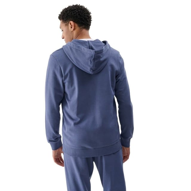 4F 4F Men's WMM00TSWSM1768 Full Zip Hoodie in Blue - 2