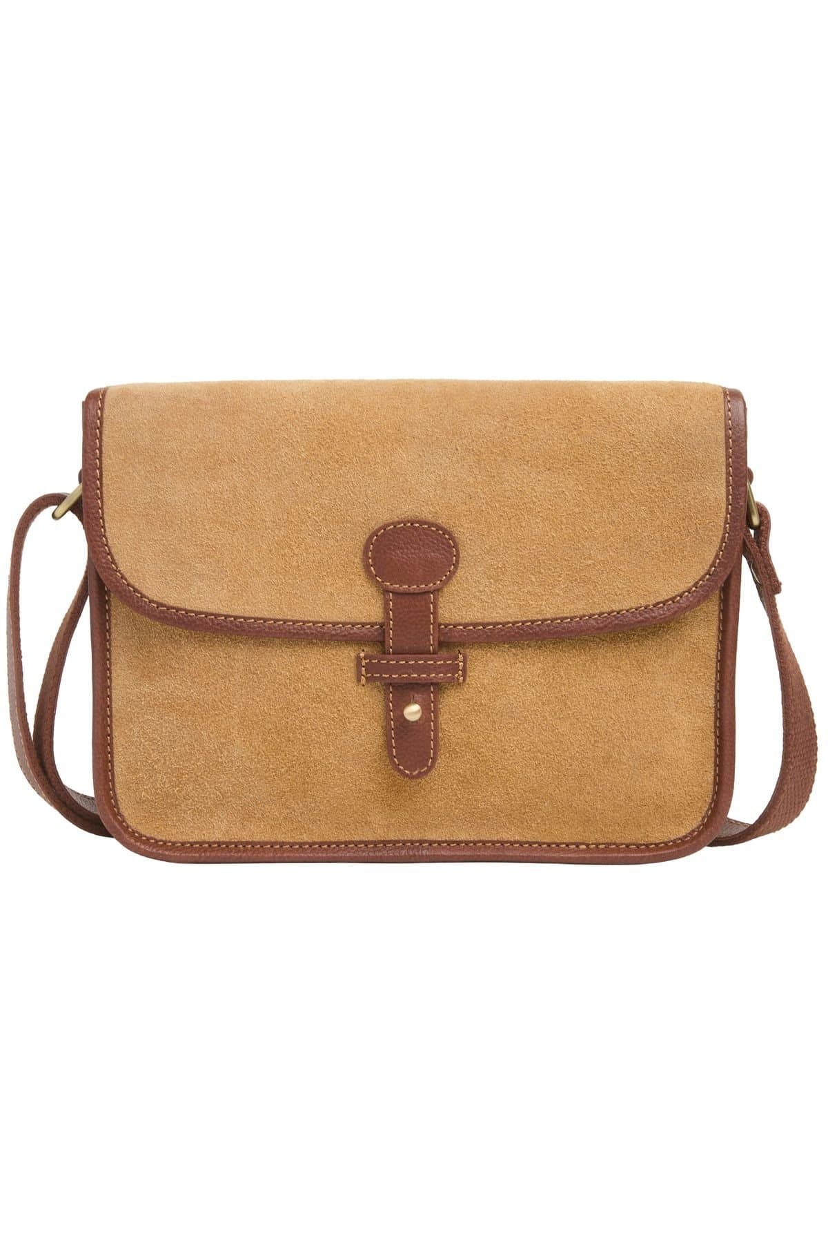 Celtic & Co Celtic & Co Light Tan Stud Strap Cross Body Bag