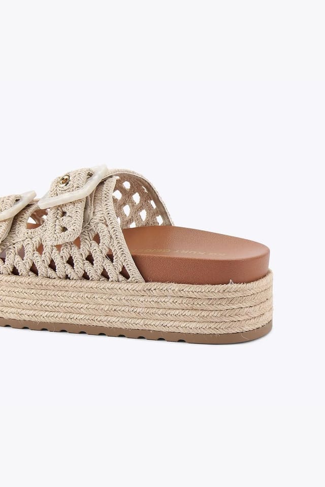 KG Kurt Geiger KG Kurt Geiger Women's 'Madel' Sandals in Cream - 3