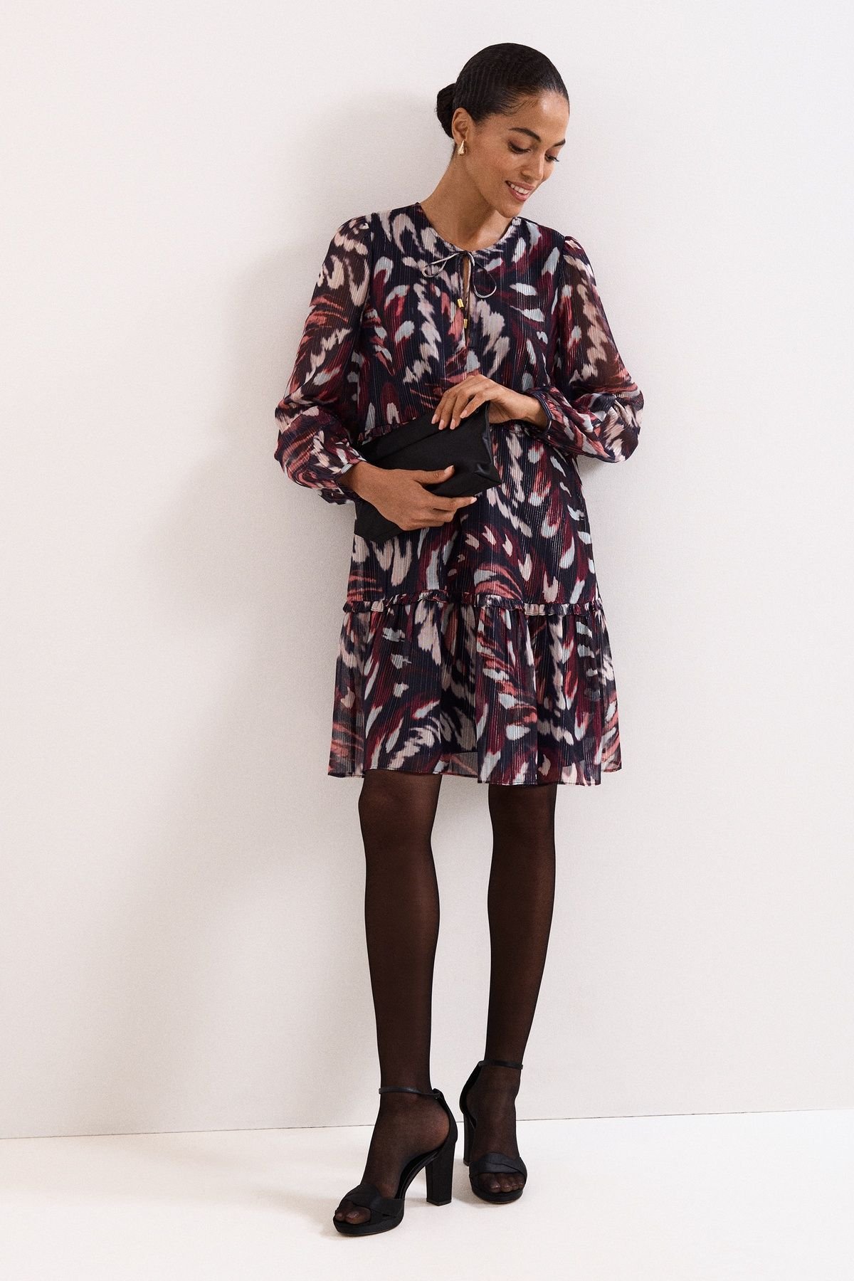 Phase Eight Phase Eight Women's Martyna Mini Dress in Dusty Pink - 3