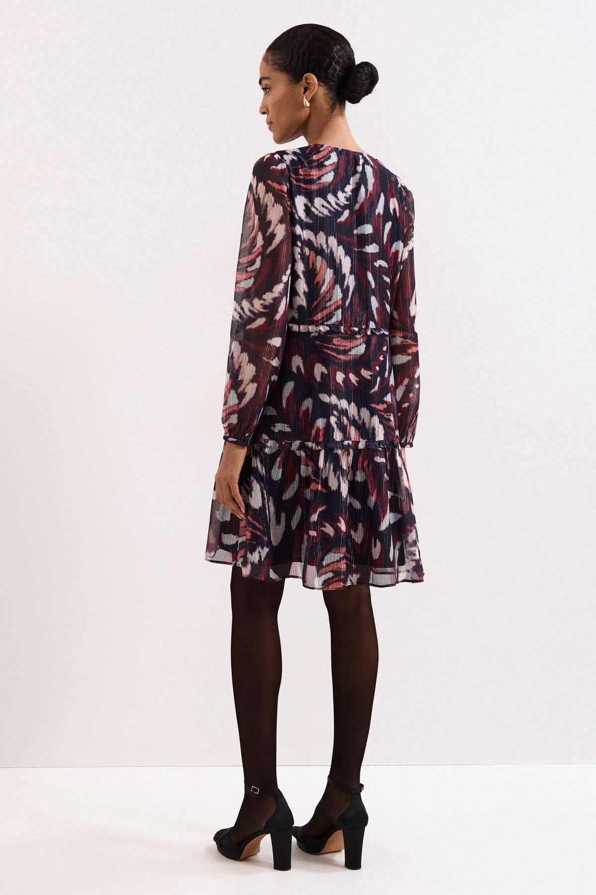 Phase Eight Phase Eight Women's Martyna Mini Dress in Dusty Pink - 4