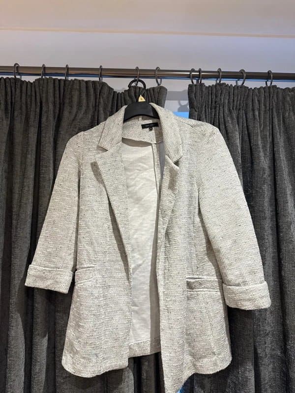 New Look Grey wool effect blazer