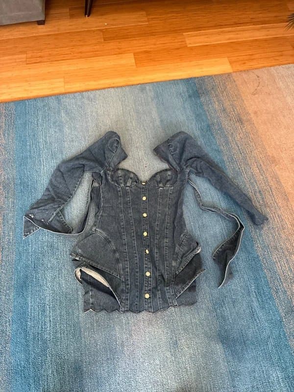 ASOS ASOS  denim Luxe dress