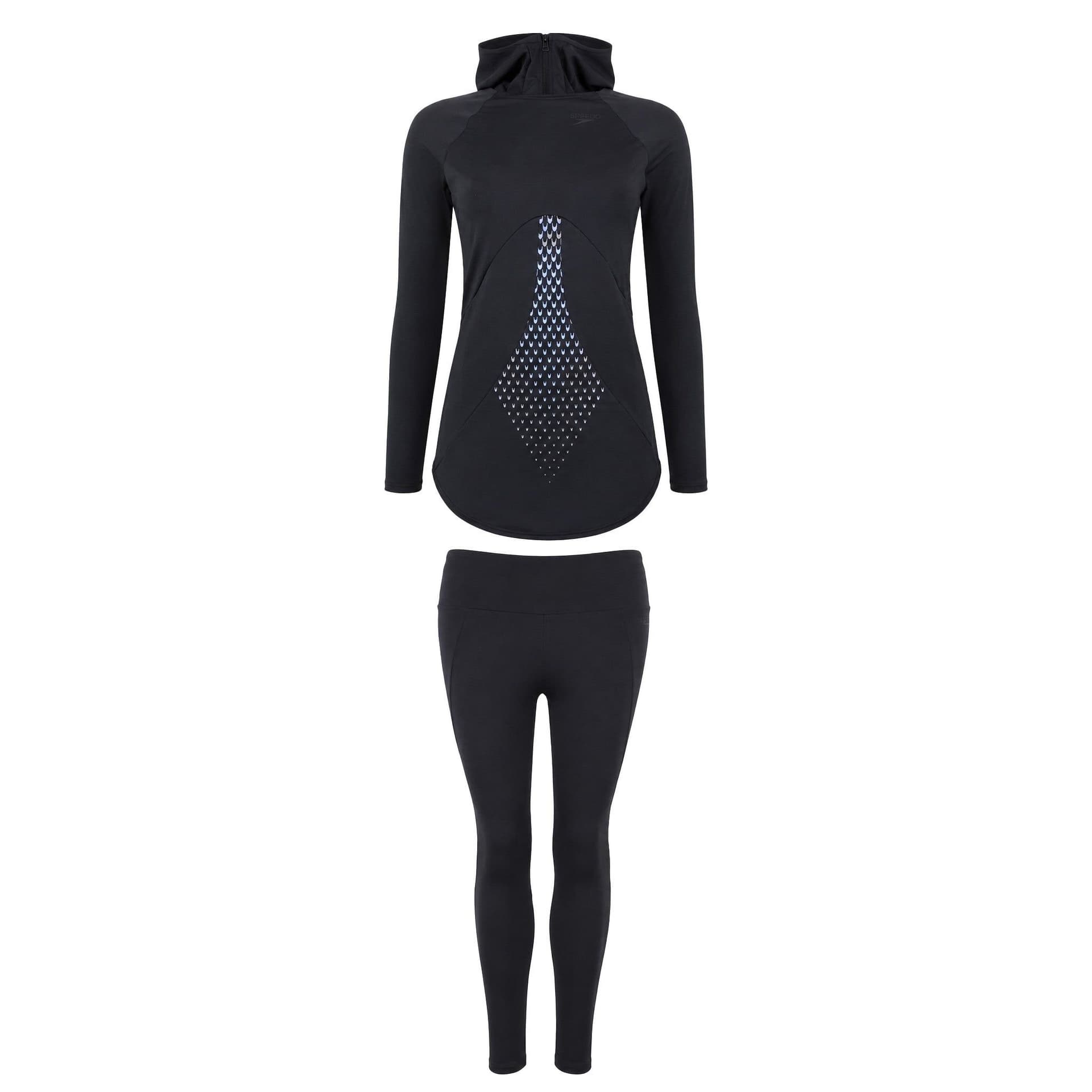 Speedo Speedo Women's 2-Piece End+ Pro Cover Black Swimsuit