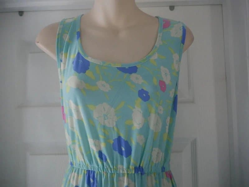 riva usa Floral Maxi Dress Stretchy Riva Usa New Summer Holiday Classic Size XL