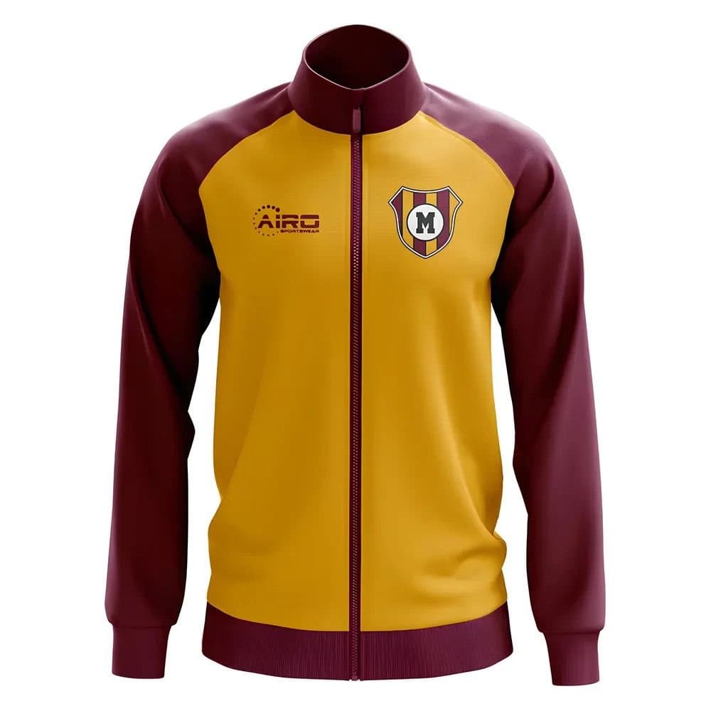 Motherwell Motherwell Men's Concept Football Track Jacket in Yellow