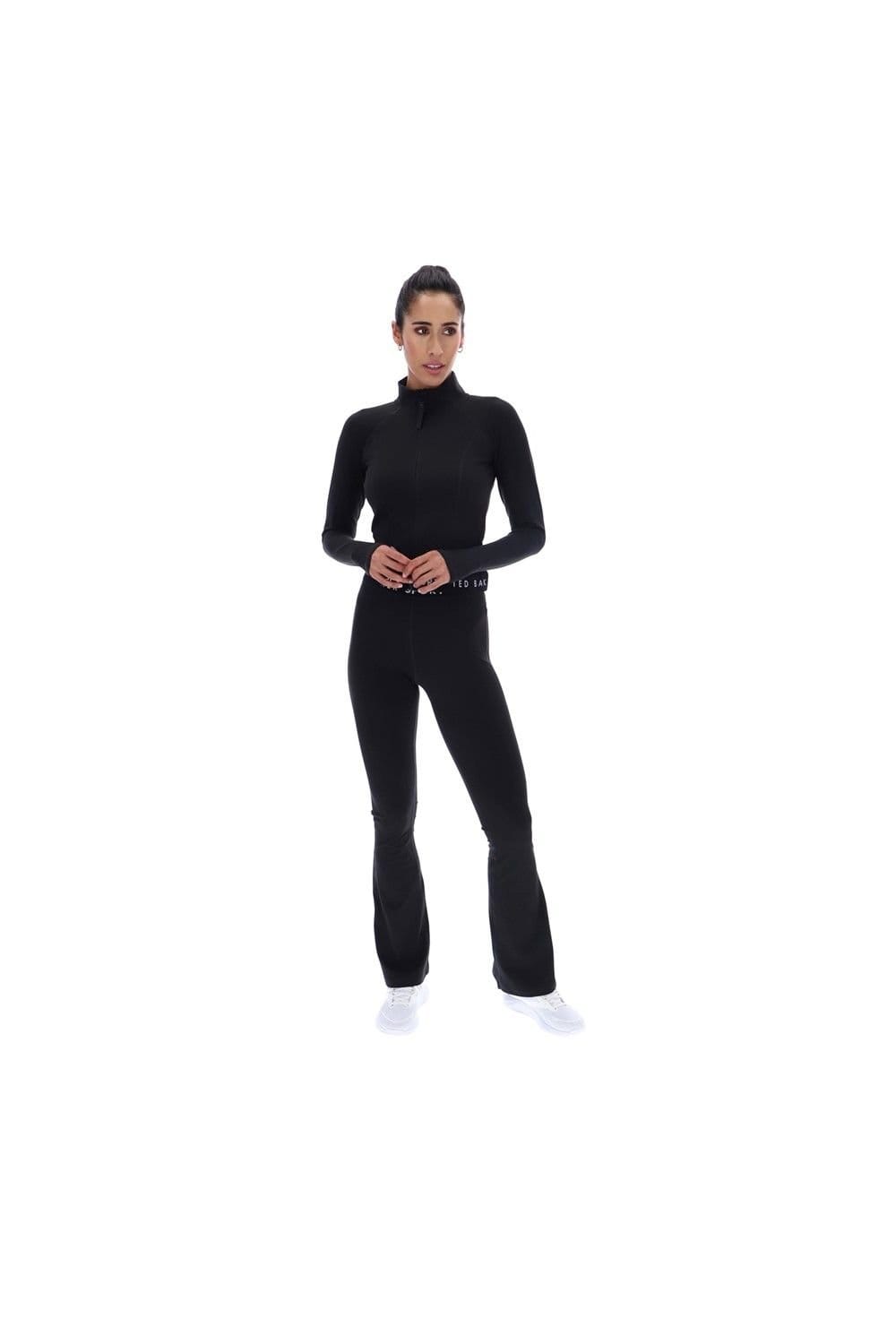 Ted Baker Ted Baker Women's Marie Essentials Cropped Zip Up Jacket in Black - 4
