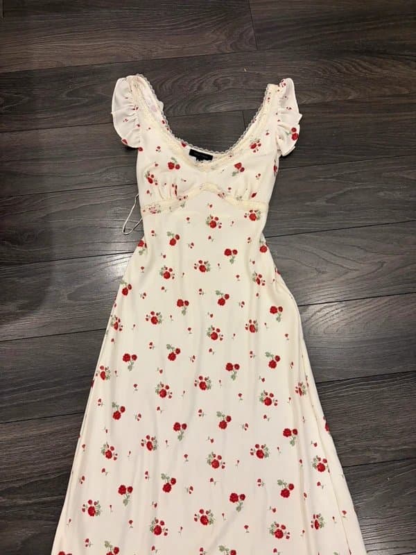 New Look Floral midi dress