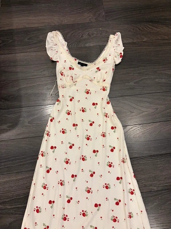 Floral midi dress