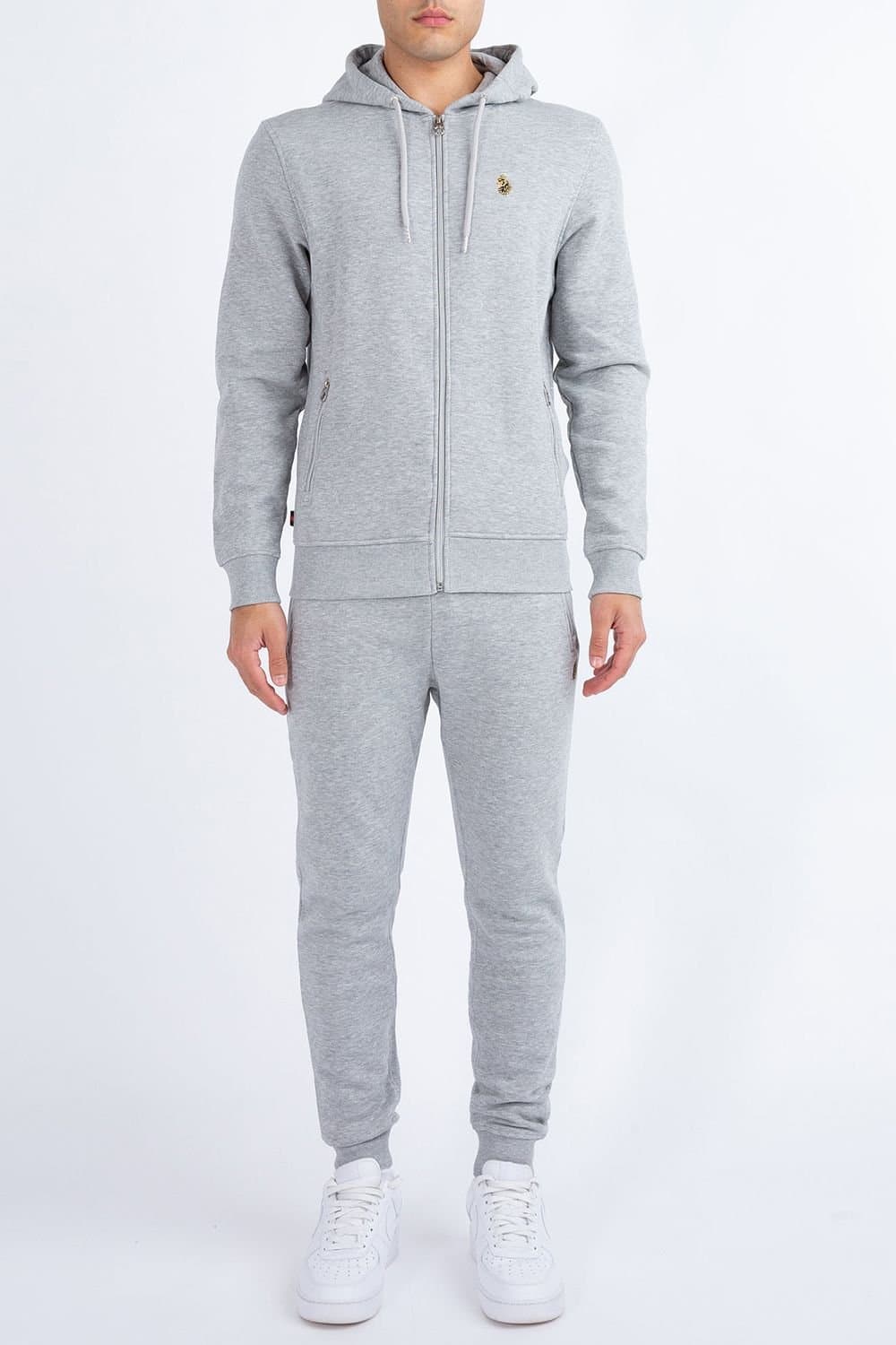 Luke 1977 Luke 1977 Men's Berlin Rome 1000 Tracksuit Set in Mid Grey