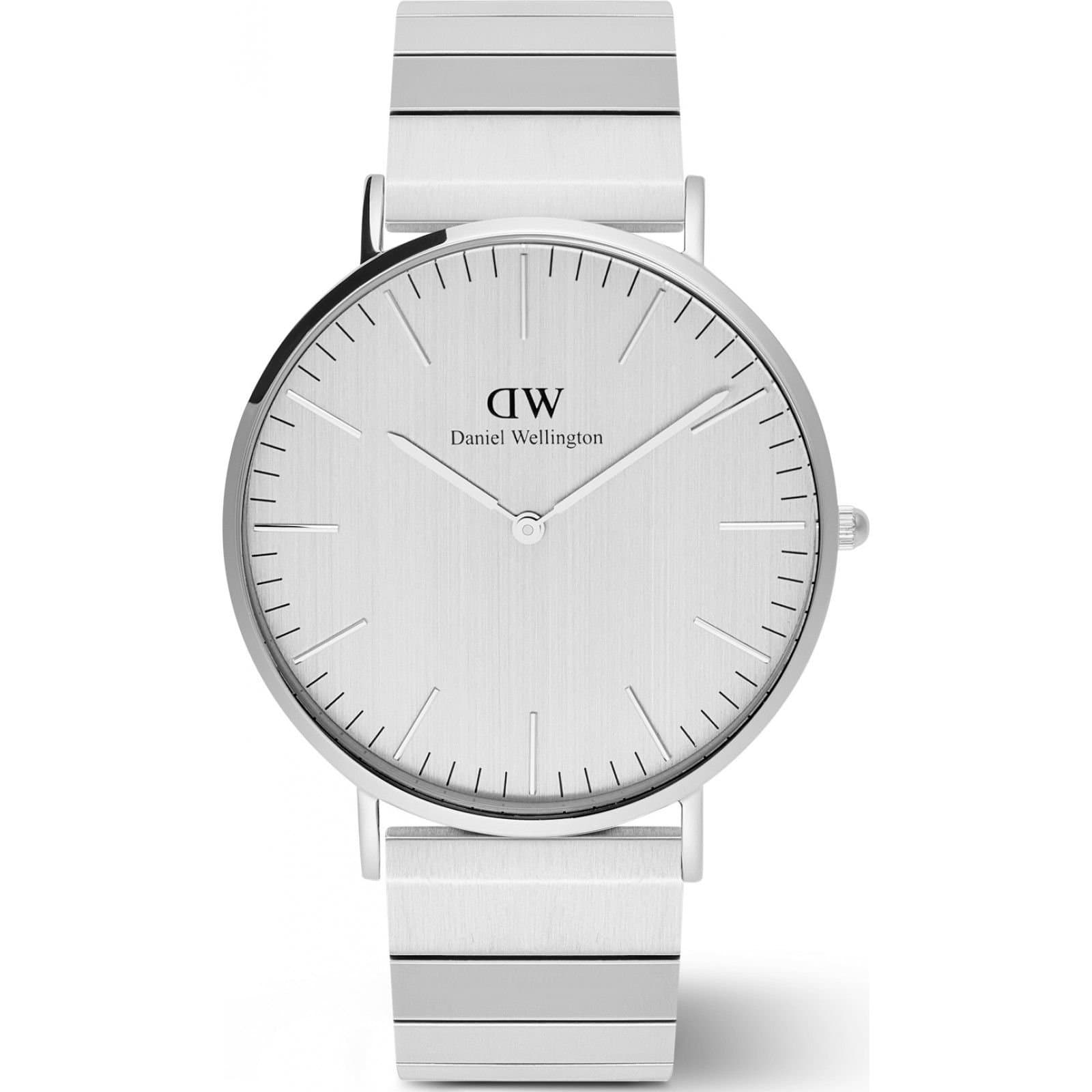 Daniel Wellington Daniel Wellington Men's DW00100775 Classic Piano 40mm Quartz Watch in Silver