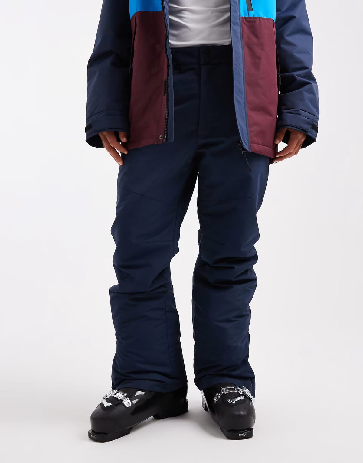 ASOS Threadbare ski trousers in navy - 1