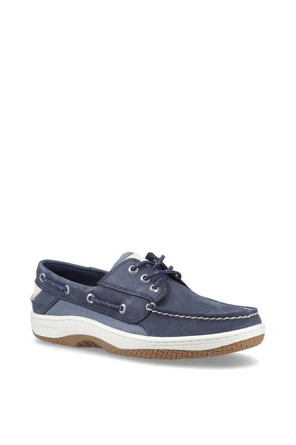 Sperry Sperry Men's Billfish 3 Eye Wide Fit Boat Shoe in Navy - 1