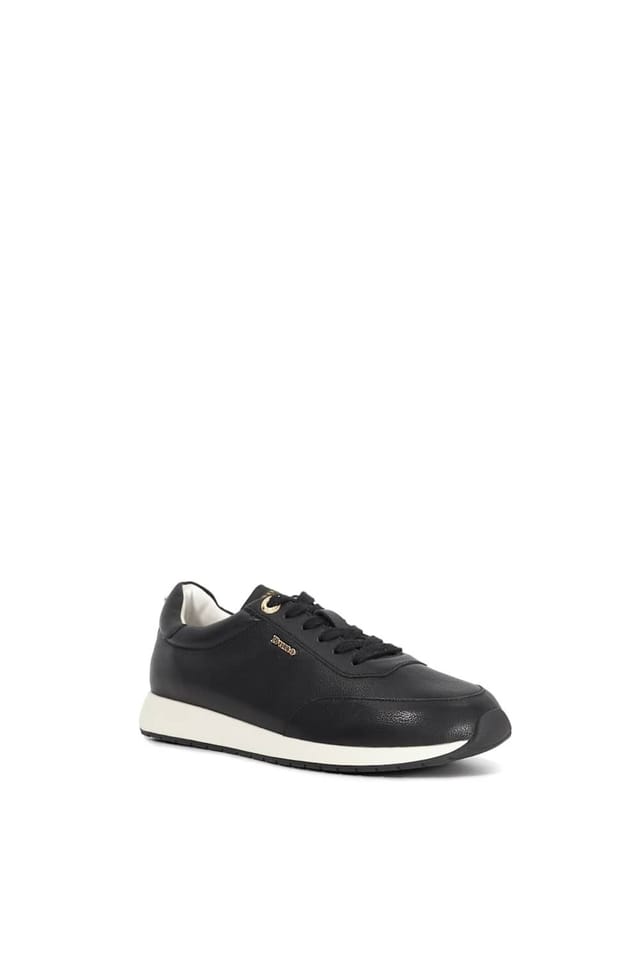 Dune London Dune London Women's 'Ettah' Leather Trainers in Black - 2
