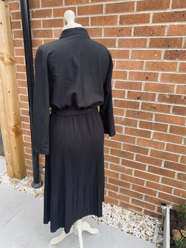 Boohoo Black Boohoo long dress, XL / 42 / 14