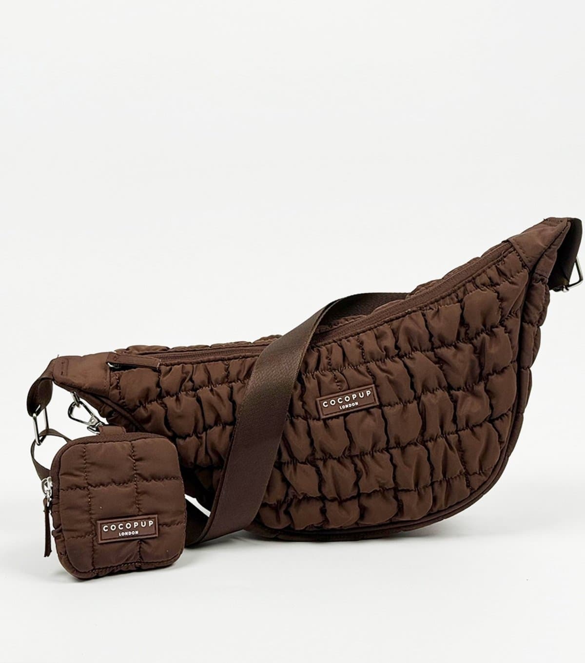 Coconut Lane Cocopup Brown Crossbody Dog Walk Bag Coconut Lane New Look