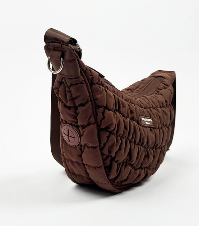 Coconut Lane Cocopup Brown Crossbody Dog Walk Bag Coconut Lane New Look - 2