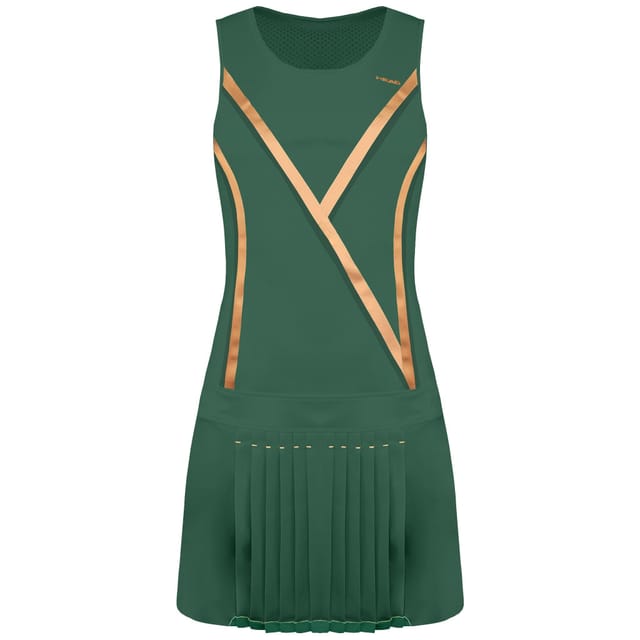 Head Head Women's Performance CT Green Tennis Dress - 2