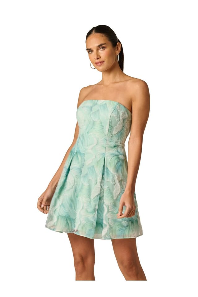 Adrianna by Adrianna Papell Adrianna by Adrianna Papell Women's Soutache Embroidery Mini Dress - 2