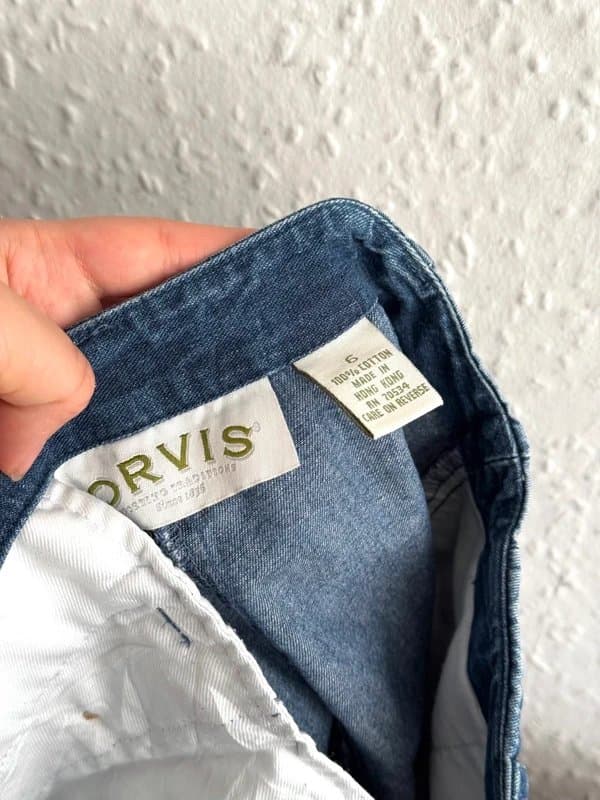 Orvis Women’s Orvis Blue Denim Cargo Utility Trousers UK 10