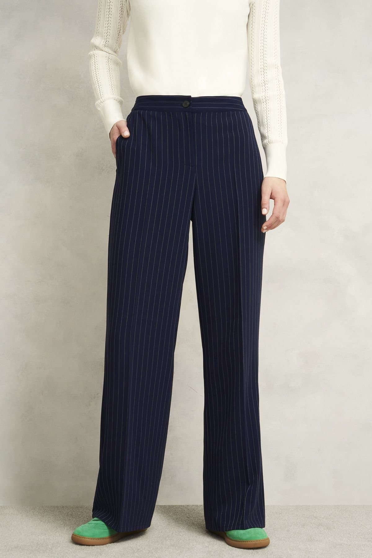 Hobbs London Hobbs London Women's Hadley Trouser in Navy