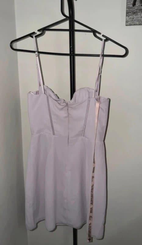Oh Polly Oh Polly corset style built in cup mini dress size 8 new with tags