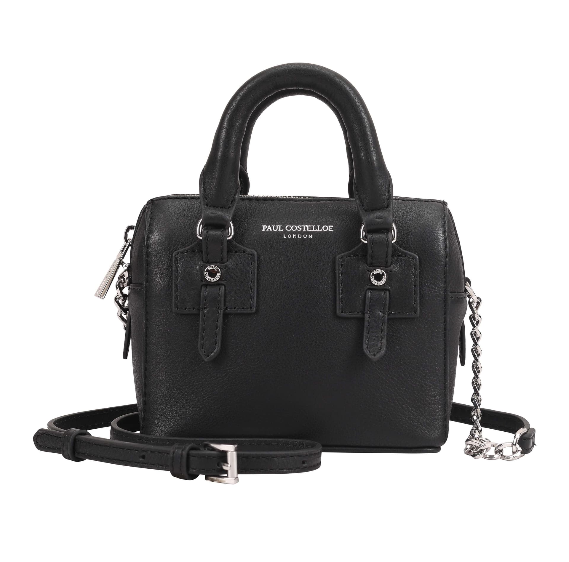 Paul Costelloe Paul Costelloe Women's Bonita Leather Multi Way Bag in Black
