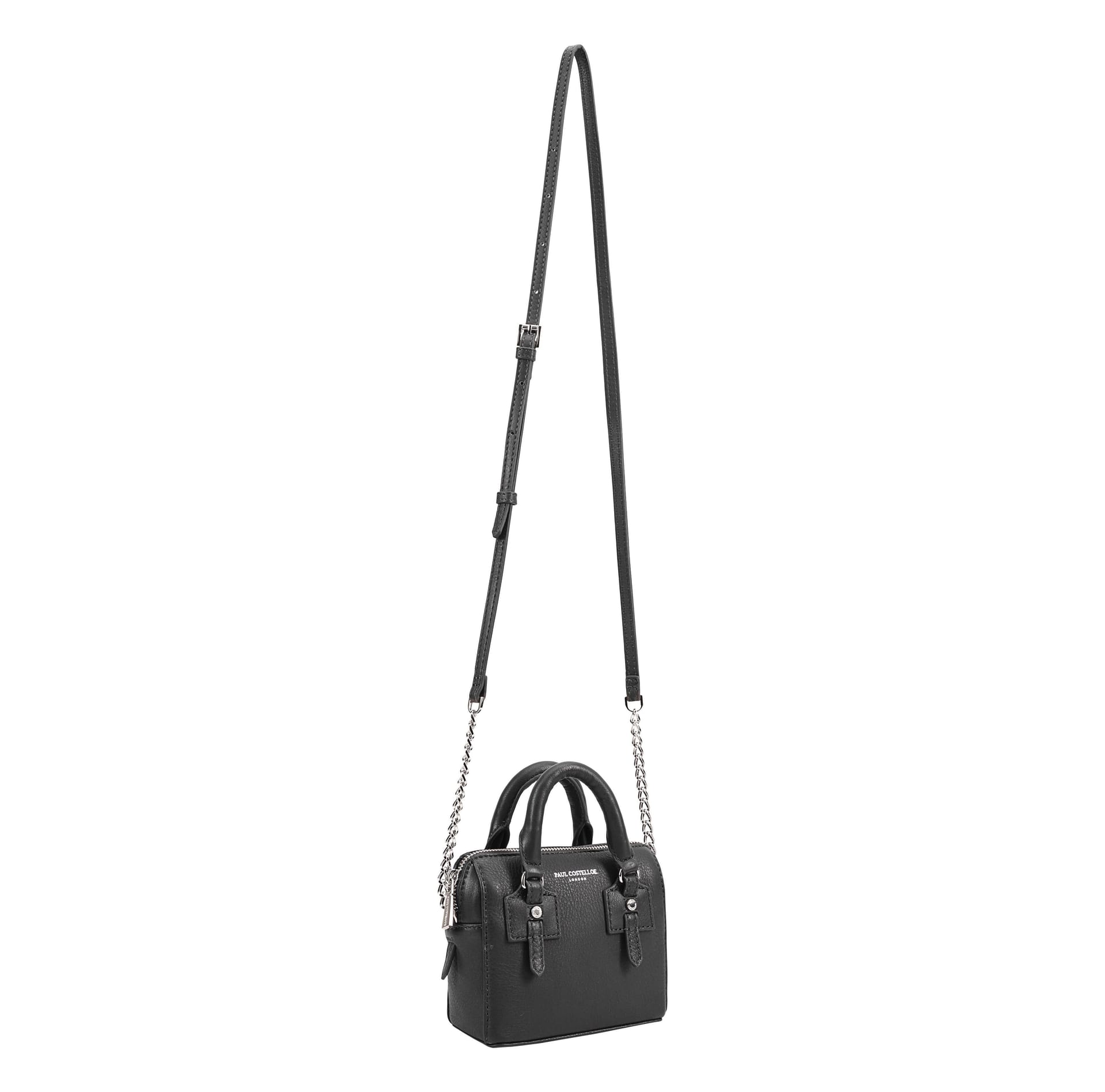 Paul Costelloe Paul Costelloe Women's Bonita Leather Multi Way Bag in Black - 4