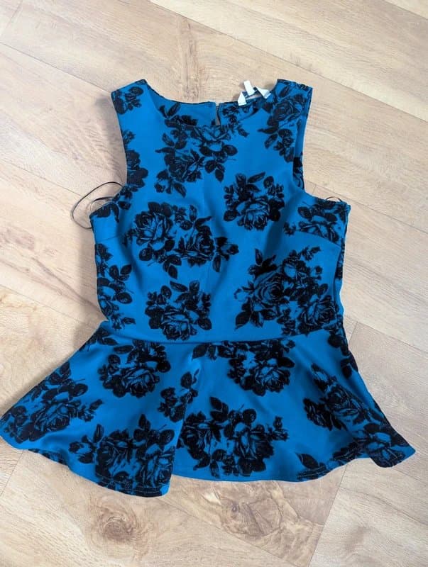 New Look Peplum top