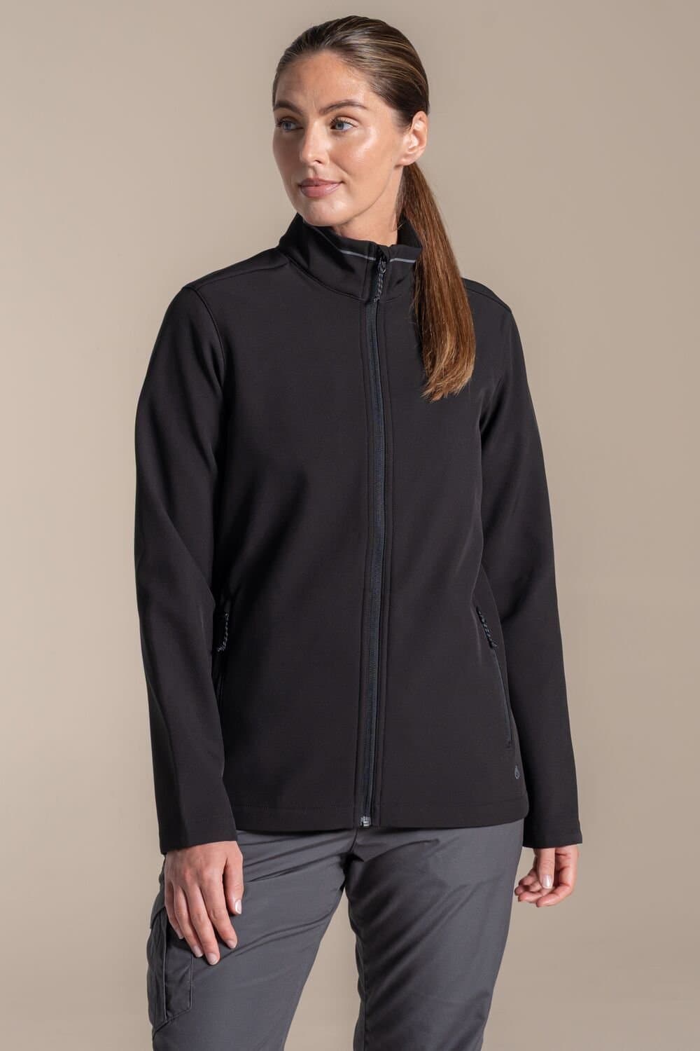 Craghoppers Craghoppers Women's Expert Basecamp II Softshell Jacket in Black