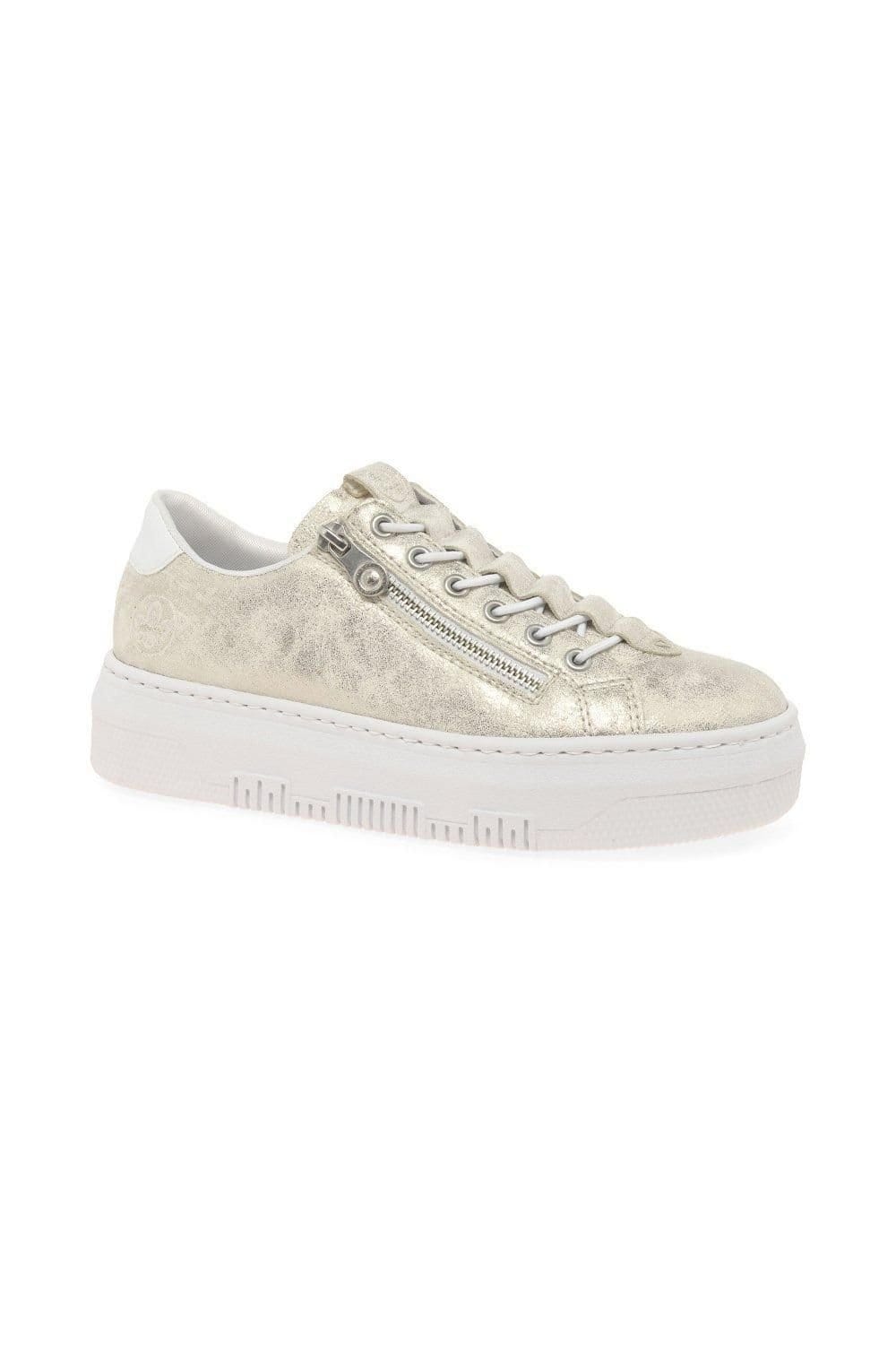 Rieker Rieker Women's 'Fascinate' Trainers in Gold - 4