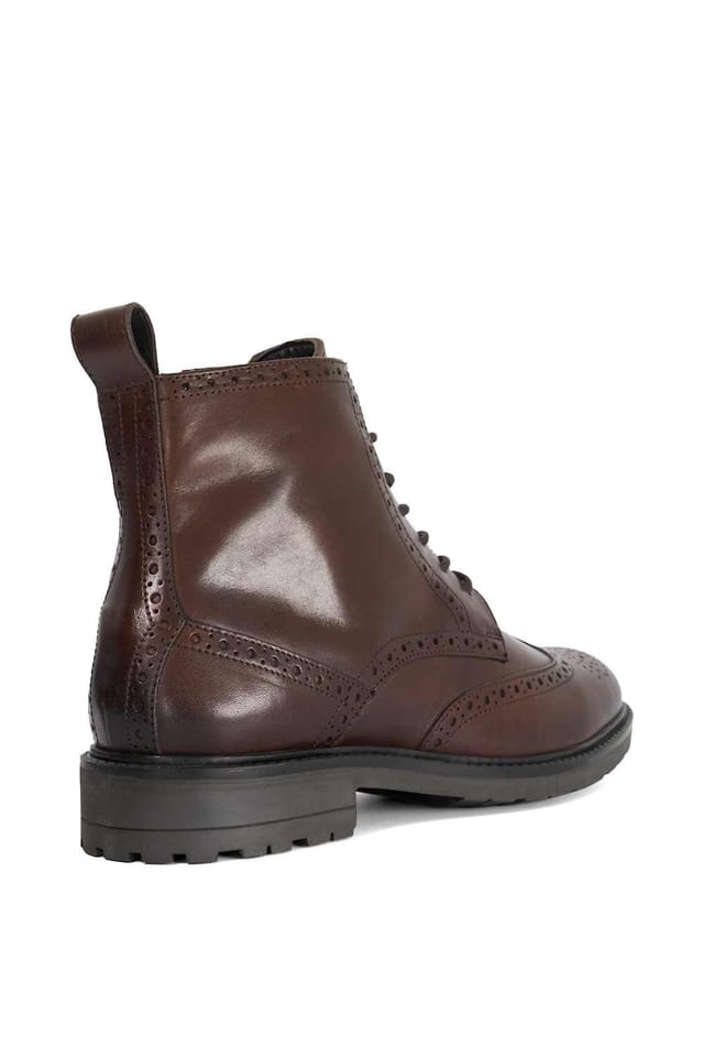 Dune London Dune London Men's 'Maners' Leather Smart Boots in Brown - 3