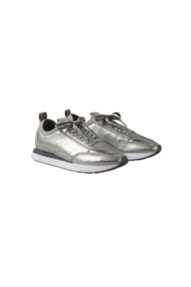 Calvin Klein Calvin Klein Women's Retro Runner Metallic Silver - 2