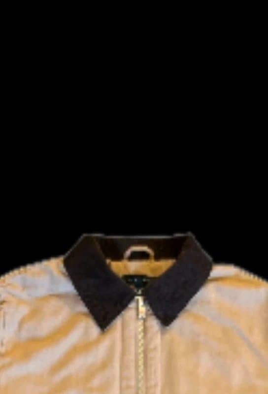 New Look New Look Camel Quilted Jacket Size 12 Short Padded Coat Corduroy Collar